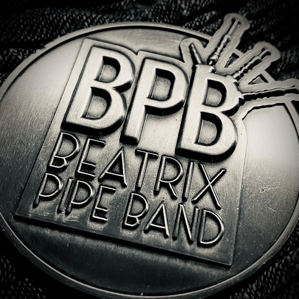 Logo Beatrix Pipe Band